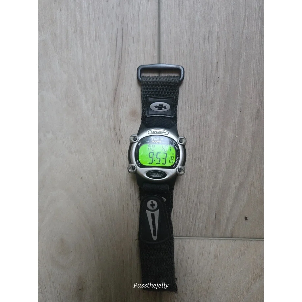 Timex Watch Mens Digital Sport Outdoor Tactical Field Y2K Rugged Adventure Watch